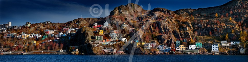 The Battery Autumn Panorama